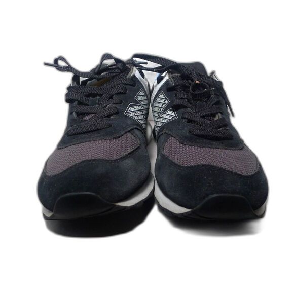 New Balance 574 Legacy Sneaker - Black/Blue/Orange 10.5 - Picture 3 of 9